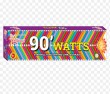90'' watts