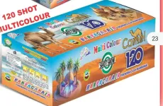 120 MULTI COLOUR SHOTS