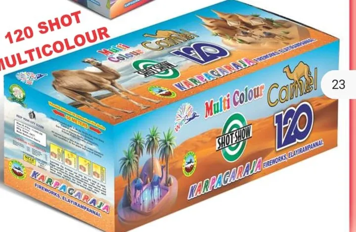 120 MULTI COLOUR SHOTS